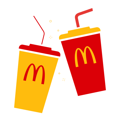 Bebidas McD ícone